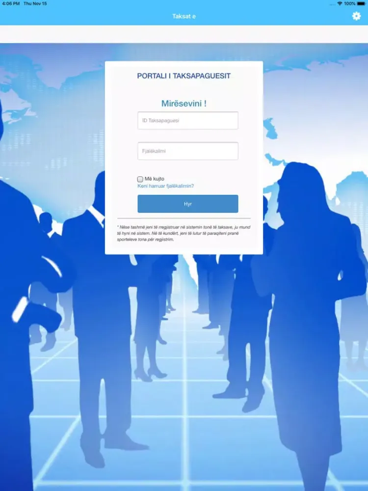 تصاویر e-tax Shkodra iPad 