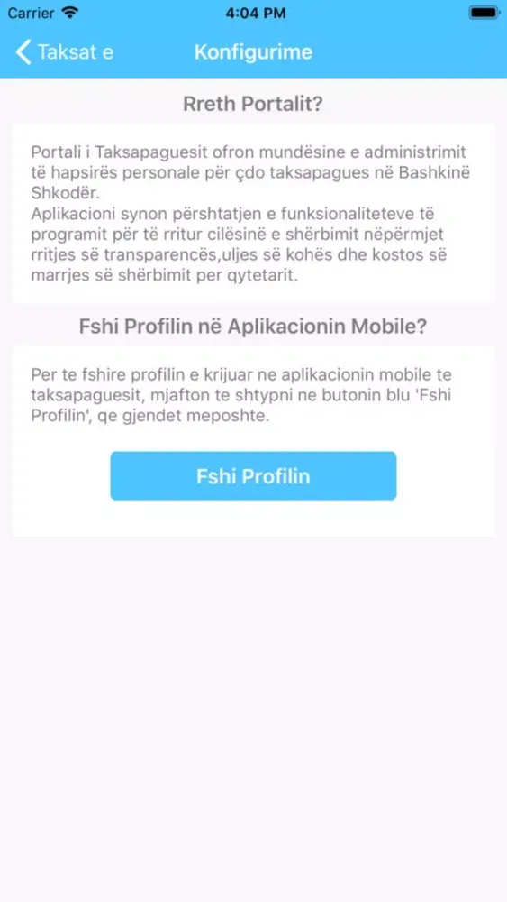تصاویر e-tax Shkodra