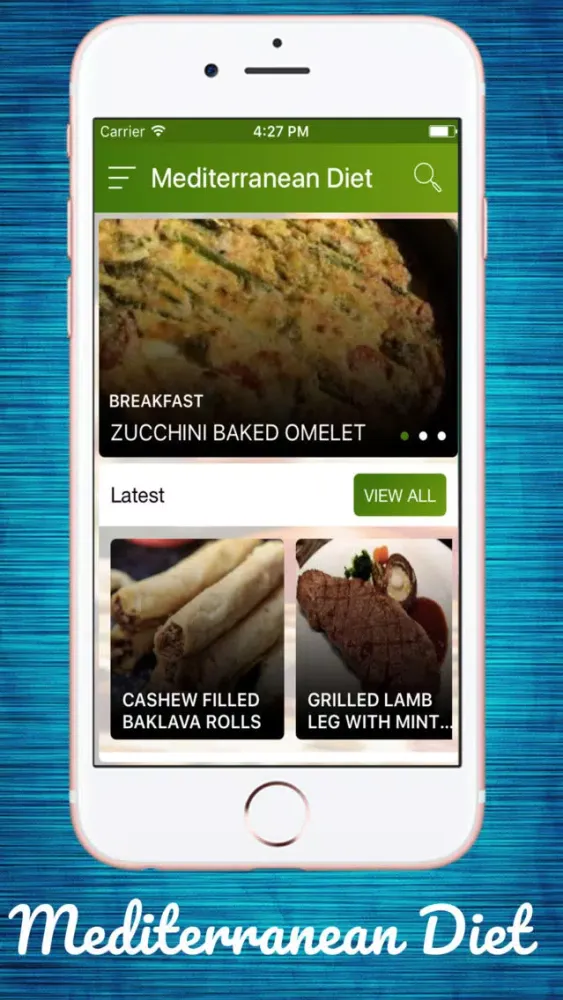 Zrzuty ekranu Mediterranean Diet Meal Plan