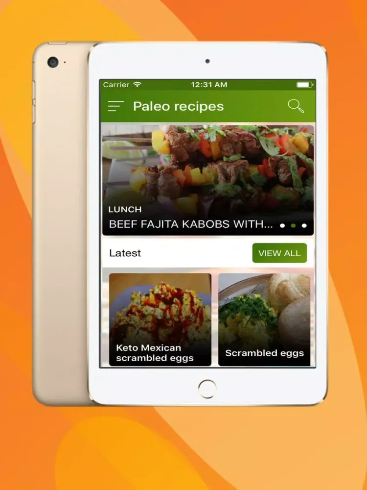 Capturas de pantalla de Paleo Diet: Paleo recipes iPad 