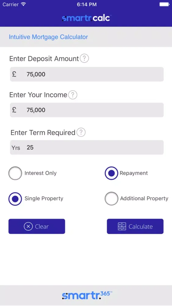 SmartrCalc Screenshots