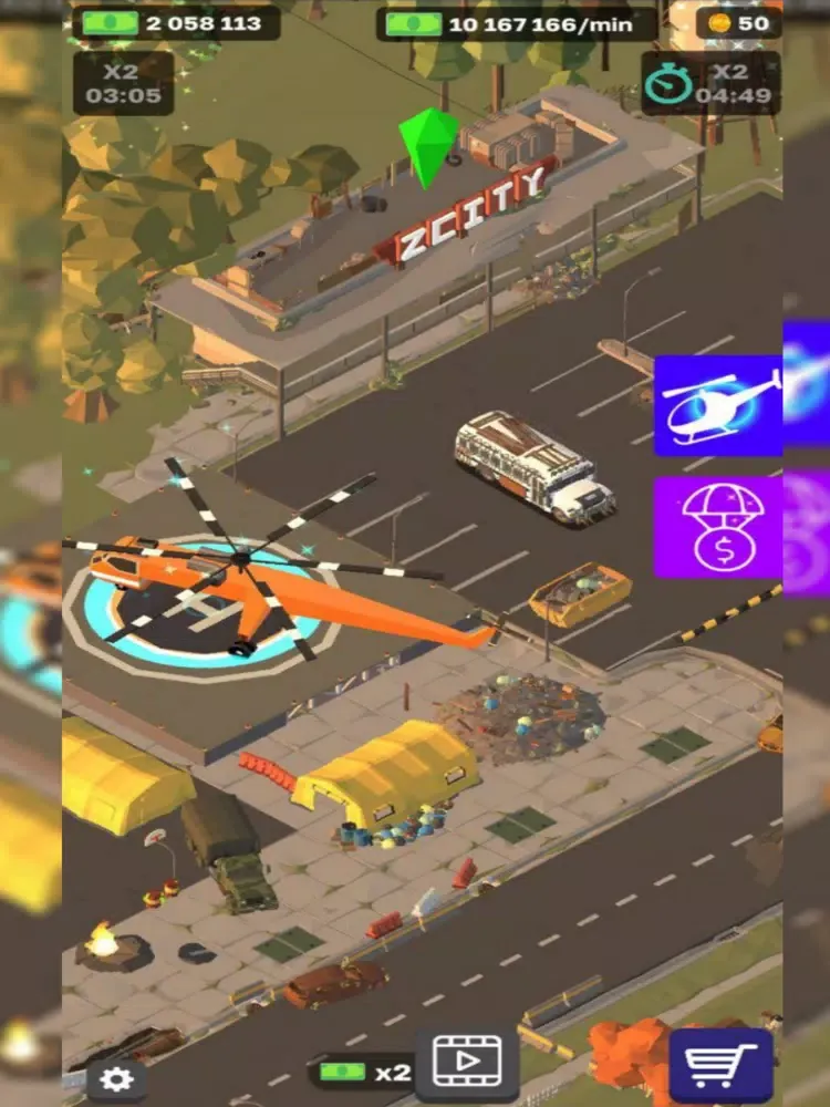 Idle Zombie Tycoon iPad  スクリーンショット