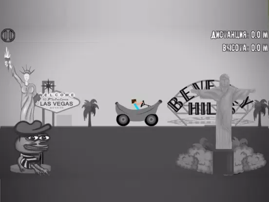 Stickman Dismount Last Hero iPad  スクリーンショット