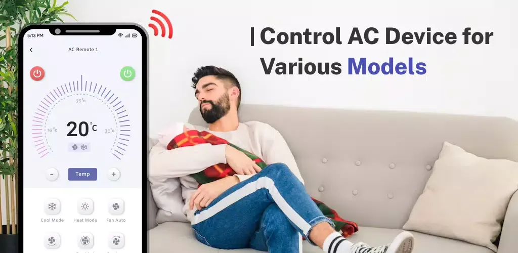 Tangkapan layar Smart AC Remote for Midea