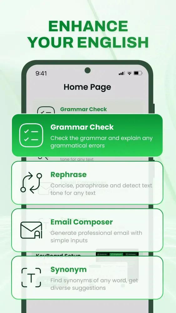 Grammar Check - AI Writing スクリーンショット