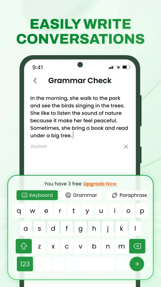 Grammar Check - AI Writing スクリーンショット