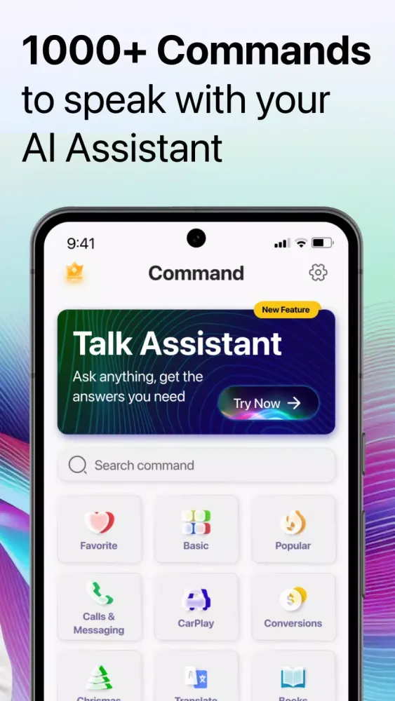 Voice AI Assistant for Sirii سکرین شاٹس