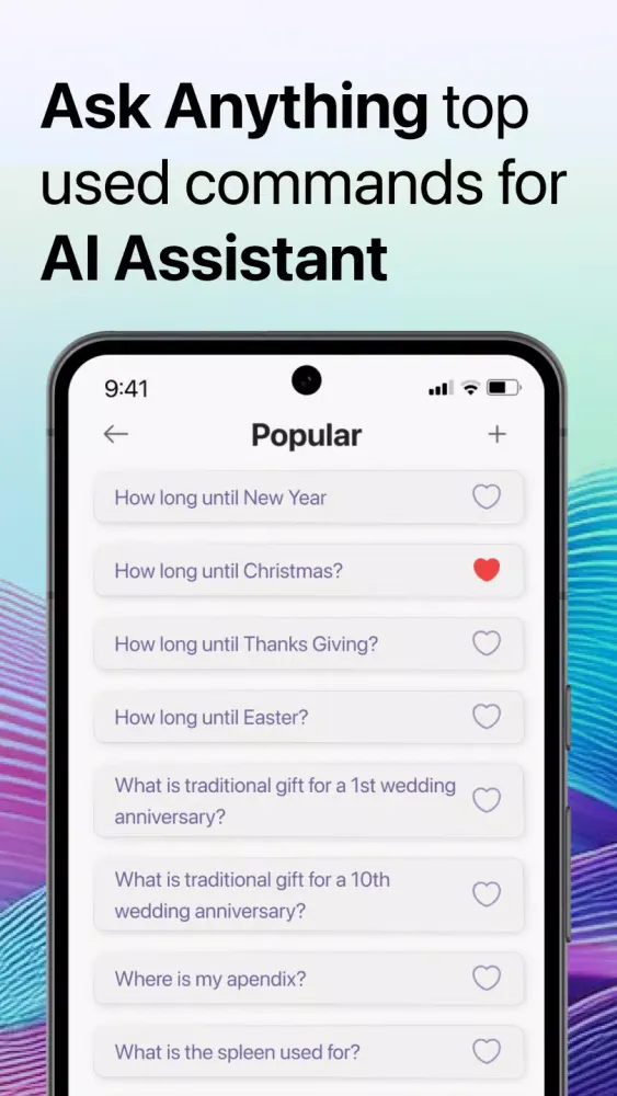 Voice AI Assistant for Sirii سکرین شاٹس