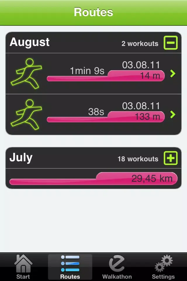 Walkathon powered by ECCO スクリーンショット