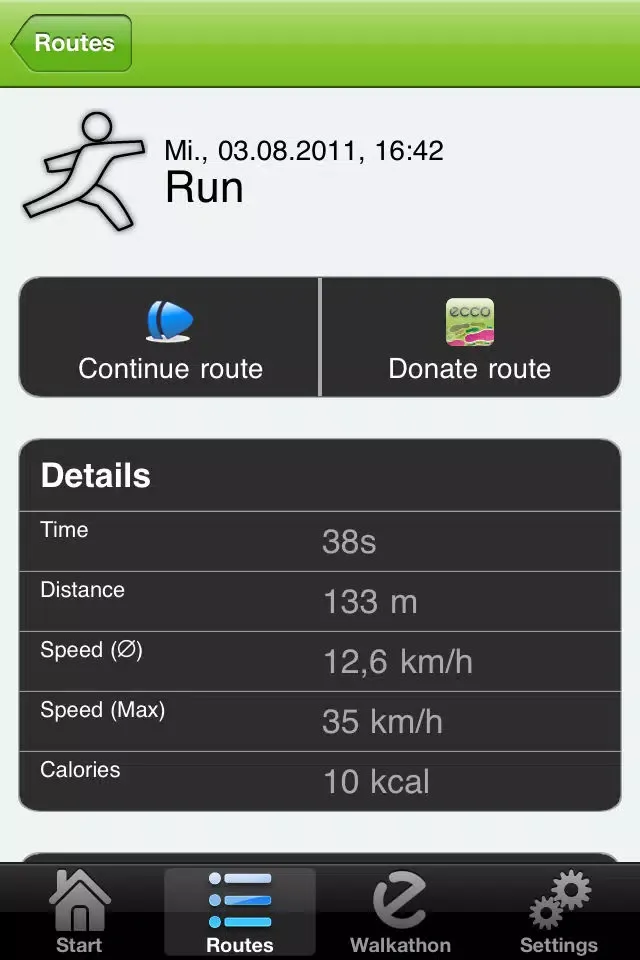 Walkathon powered by ECCO スクリーンショット