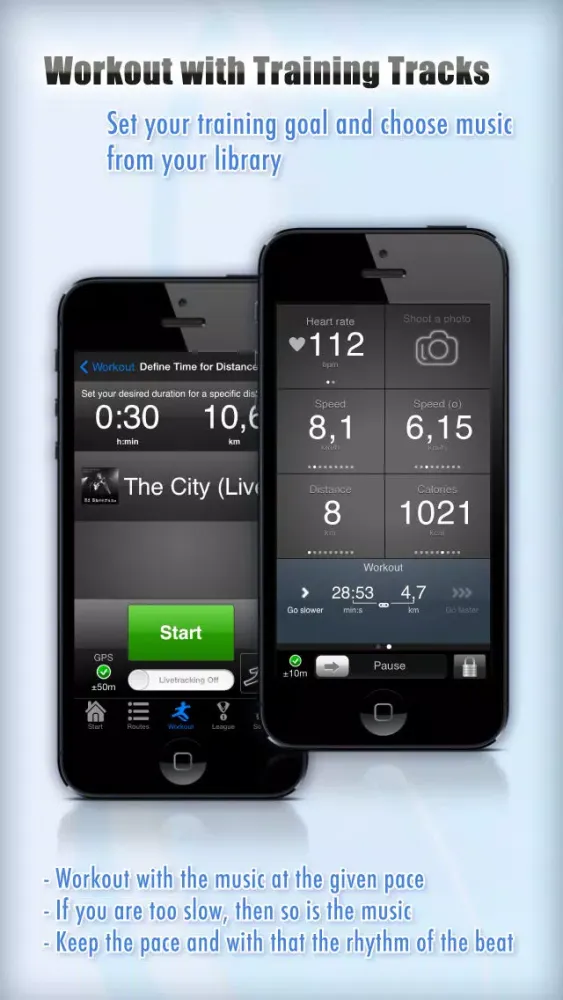 Скриншоты SmartRunner Pro your GPS coach for jogging, cycling and marathon