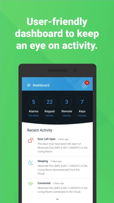 Capturas de pantalla de Motorola Smart Safe