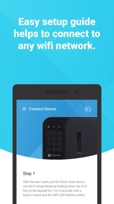 Capturas de pantalla de Motorola Smart Safe