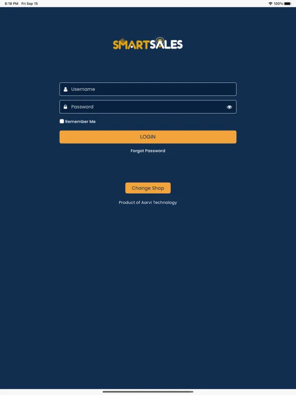 Smartsales Associate iPad  स्क्रीनशॉट