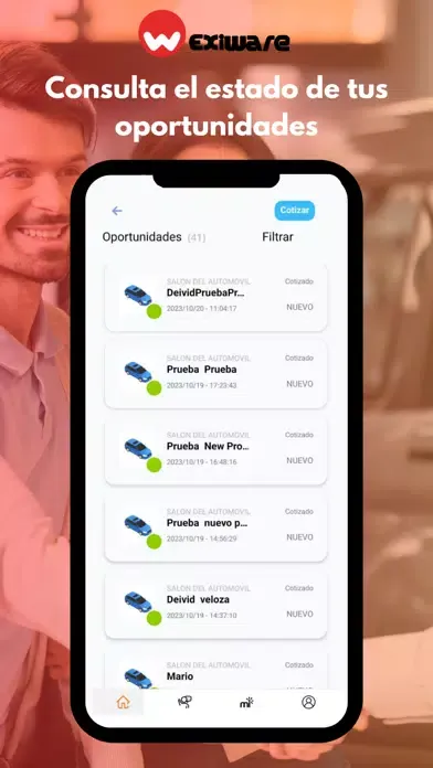 Zrzuty ekranu CRM SMART SALES