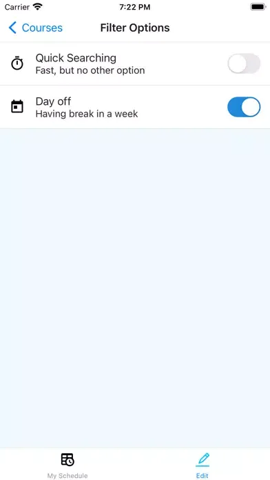 Smart Schedule - Course Select سکرین شاٹس