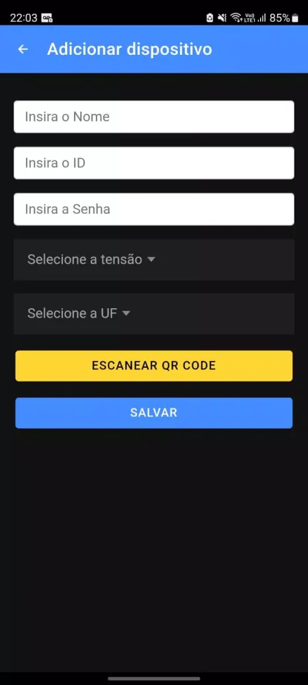 Smart Energy Meter Screenshots