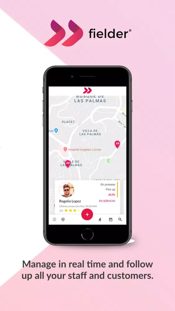 صور Fielder Management App
