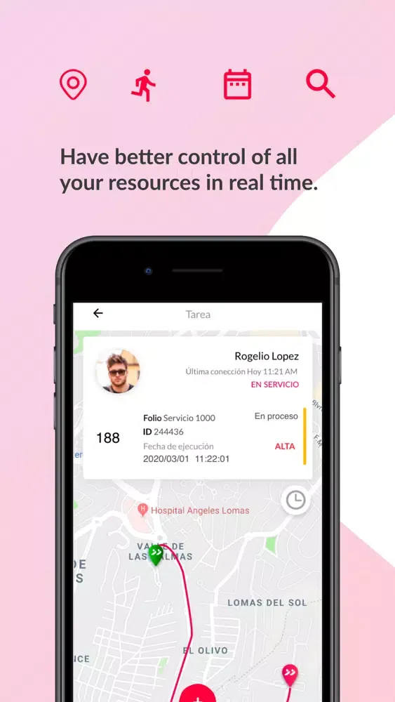 صور Fielder Management App