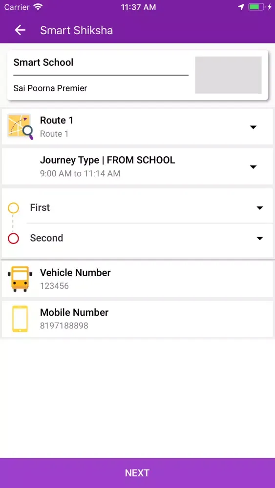 Capturas de pantalla de Smart Shiksha Driver