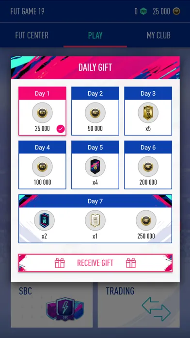 FUT Game 19 - Draft and Packs स्क्रीनशॉट