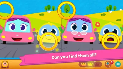 Pinkfong Spot the difference应用截图