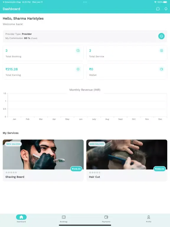 Captures d'écran de Smartstylin Clap Provider iPad 