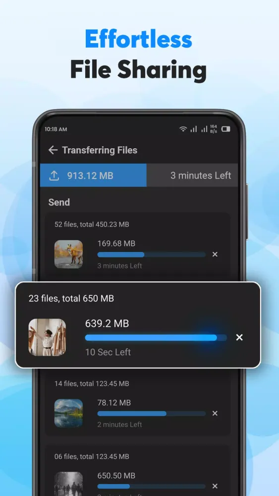 Screenshot di Smart Switch: Copy My Data