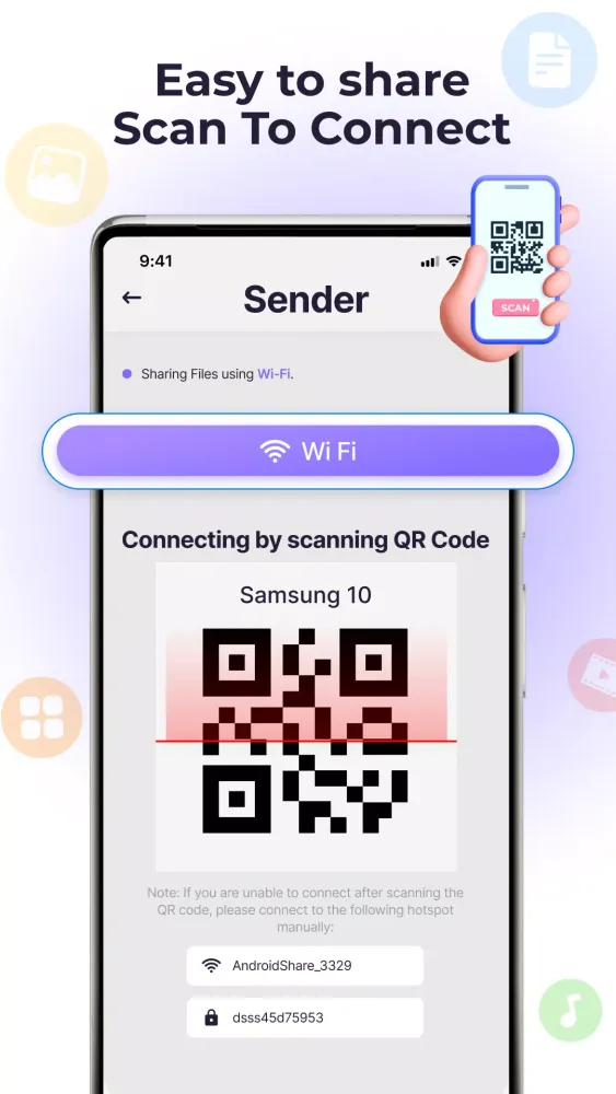 Switch Mobile, Data Transfer Screenshots