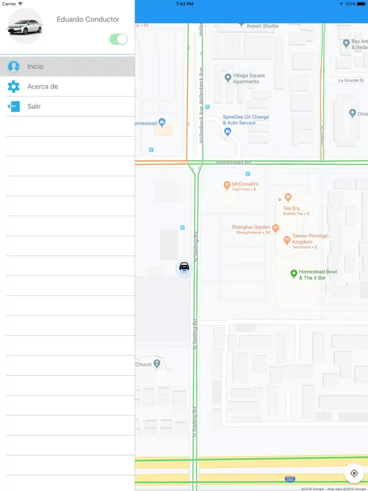 SmartTT Driver iPad  Screenshots