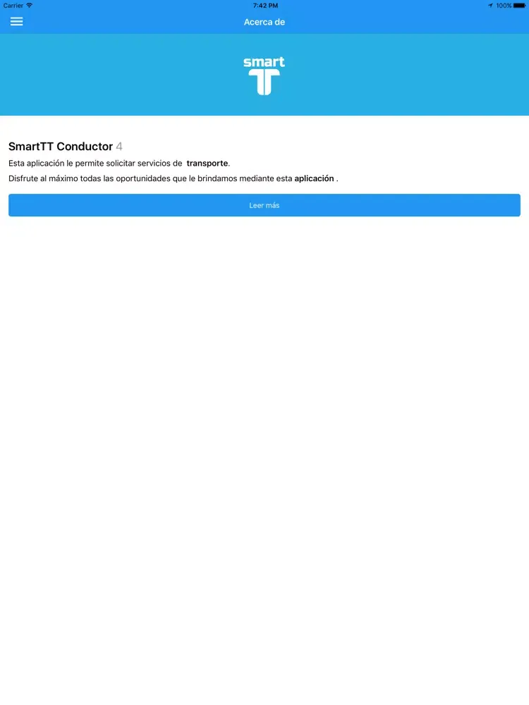 SmartTT Driver iPad  Screenshots