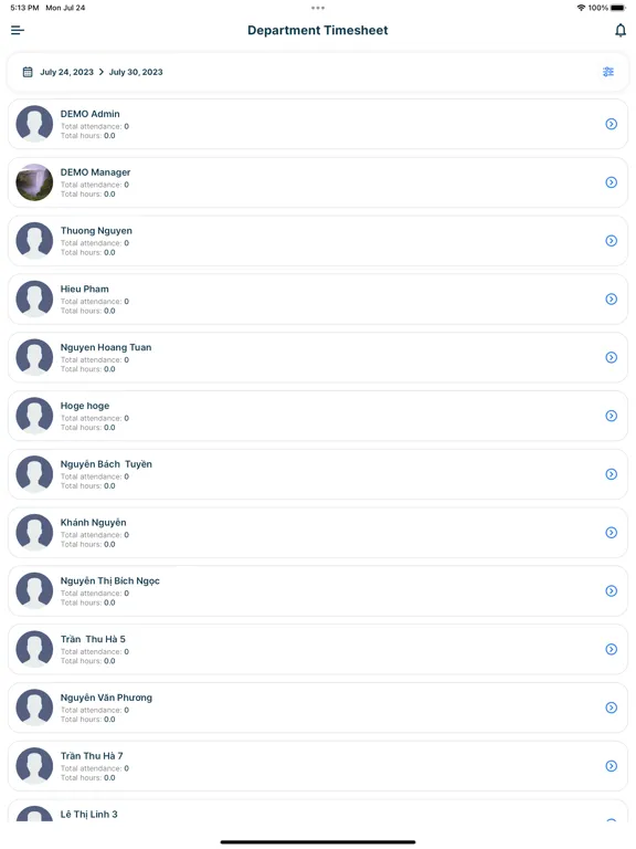 FaceXpress iPad  Screenshots