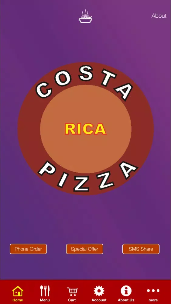 Costa Rica Pizza Sheffield Ekran Görüntüleri