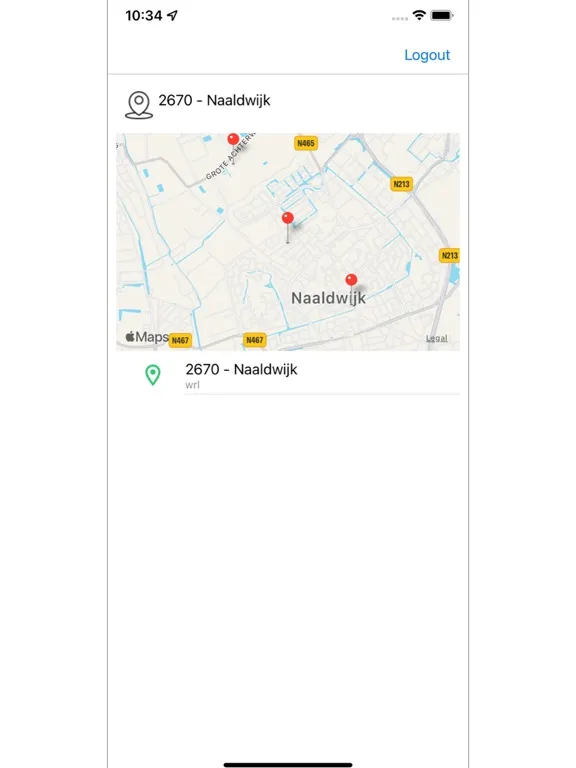 Tangkapan skrin SmartTeam SmartShare iPad 