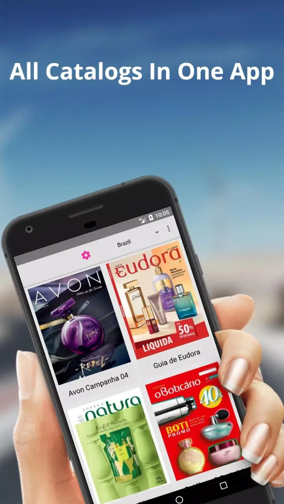 Capturas de tela do Online Catalogs