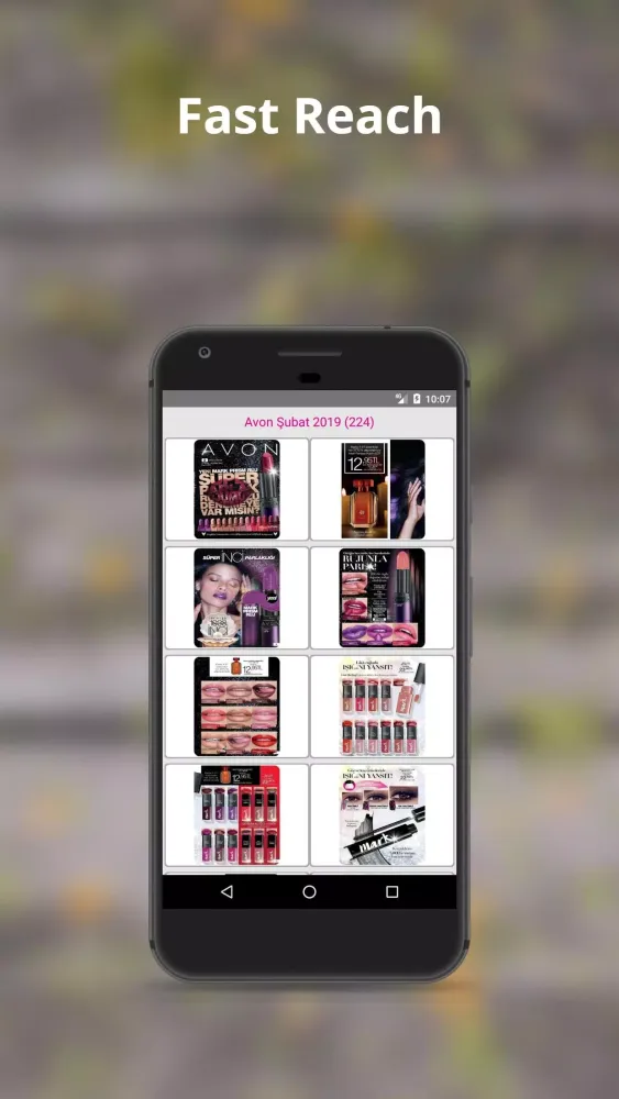Capturas de tela do Online Catalogs
