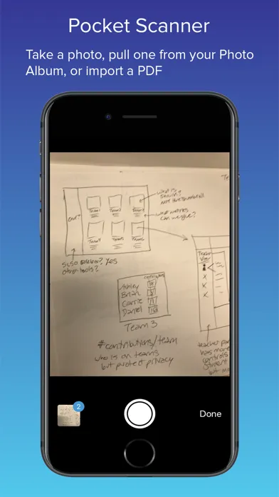Capturas de tela do SMART InkScan