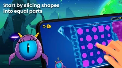 Monsters vs Fractions Ekran Görüntüleri