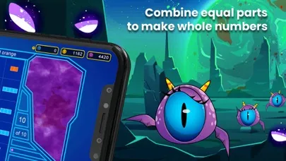 Monsters vs Fractions Ekran Görüntüleri