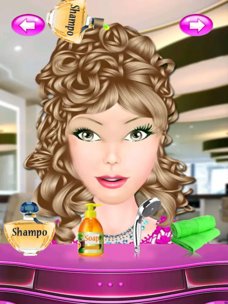 Fashion Makeup Salon - beautiful celebrity games iPad  Ekran Görüntüleri