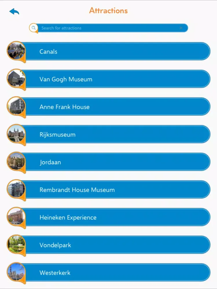 Amsterdam Best Travel Guide iPad  Screenshots