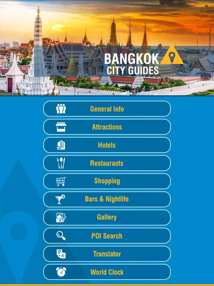 Captures d'écran de Bangkok Tourism iPad 