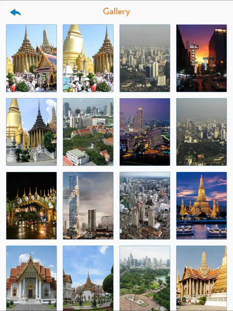 Captures d'écran de Bangkok Tourism iPad 