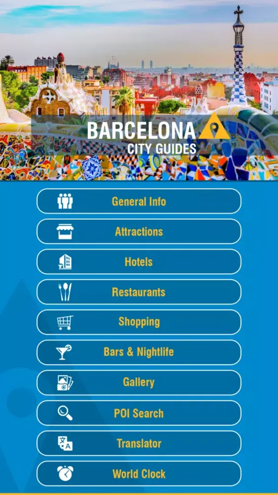 Barcelona Tourism Screenshots