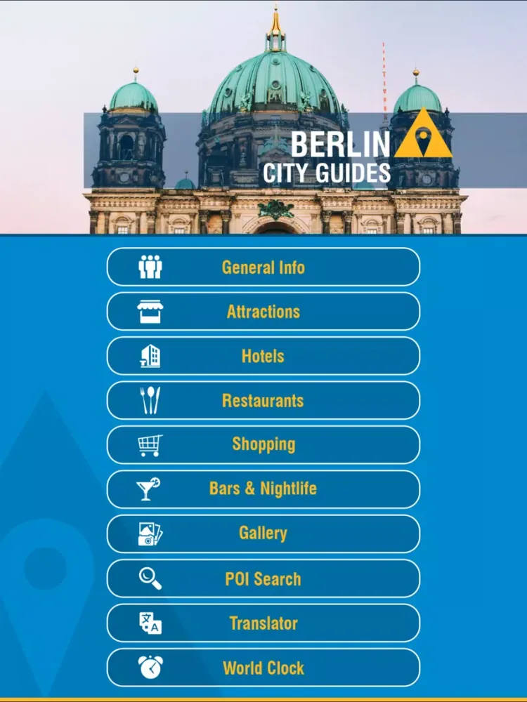 Berlin Tourism iPad 应用截图