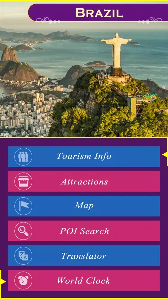 Captures d'écran de Brazil Tourist Guide