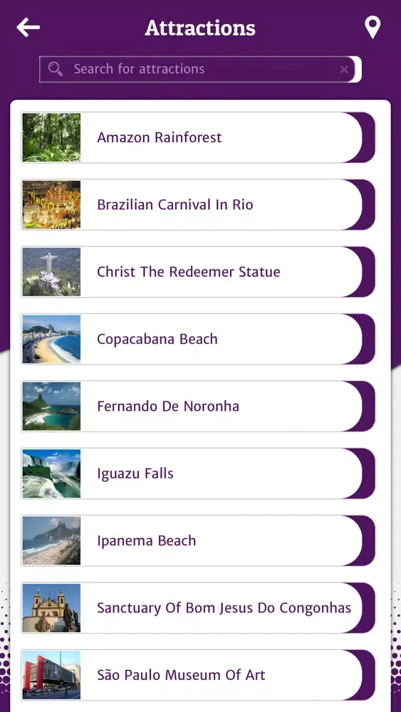 Captures d'écran de Brazil Tourist Guide
