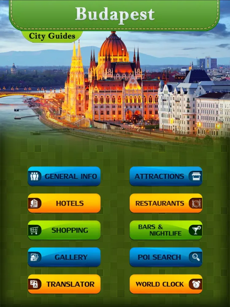 Budapest Tourism Guide iPad 應用截圖