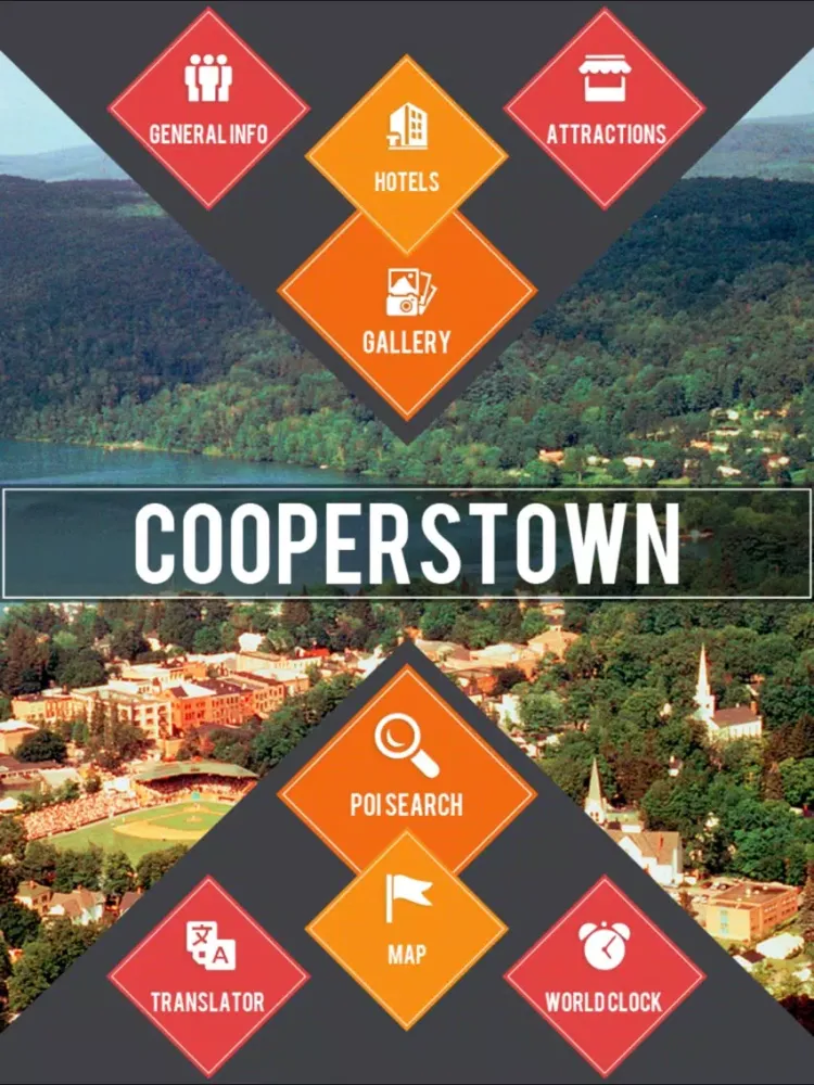 Cooperstown Vacation Guide iPad  スクリーンショット