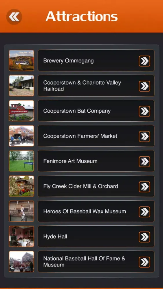 Cooperstown Vacation Guide スクリーンショット